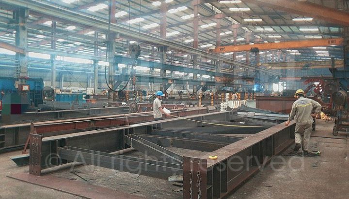 Laced Column by Zamil Steel Laced Column by Zamil Steel