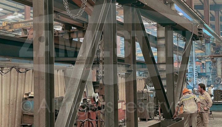 Laced Column by Zamil Steel Laced Column by Zamil Steel