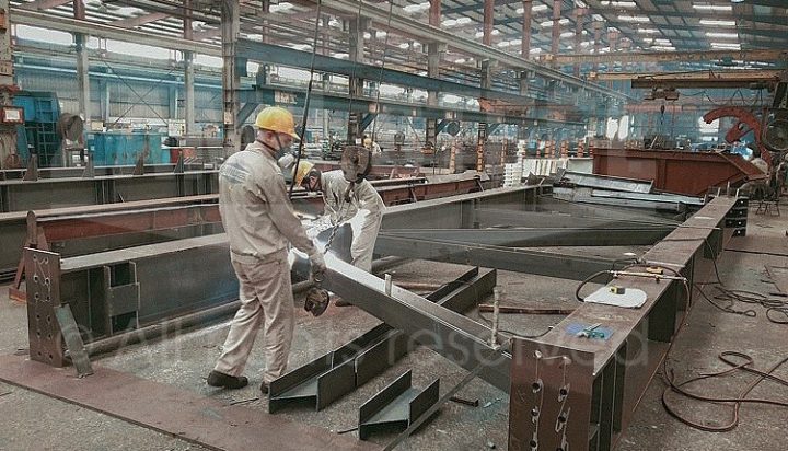Laced Column by Zamil Steel Laced Column by Zamil Steel